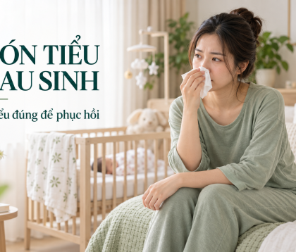 Són tiểu sau sinh và các hướng điều trị